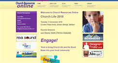 Desktop Screenshot of churchresourcesonline.com